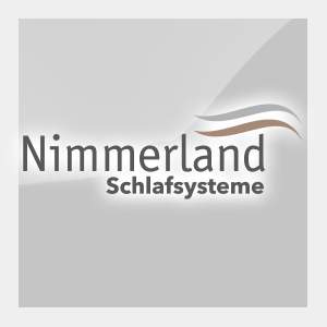 Dieses Bild zeigt das Logo des Unternehmens Nimmerland Schlafsysteme