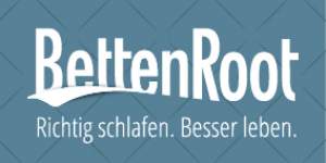 Dieses Bild zeigt das Logo des Unternehmens Betten Root - Richtig schlafen. Besser leben.